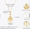Sanfenly Gold Jewelry Sets for Women Girls Gold Layered Necklaces Chain Bracelets Knuckle Rings Gold Jewelry
