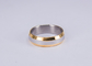 Cool Simple Gold Plated Finger Rings , Stainless Steel Mens Gold Plated Rings supplier