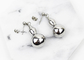 Custom Fashion Stainless Steel Drop Earrings Gourd Shape Nickle Free For Female supplier