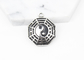 Chinese Culture Stainless Steel Fashion Jewelry Yin Yang Gossip Amulet Pendant Necklace supplier