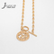 Fashion Birthday Gift Necklaces OT Gold Plated Copper Infinite Link Chain Aries