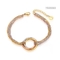 16cm Stainless Steel Bangle Three Color Mix Ladies Hand Chain