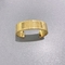 stainless steel tide brand jewelry gold diamond wide bracelet all-match  bangle