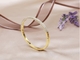 Dia 2.3in Gold Rhinestone Bracelet Luxury Wristband Embellished Bangles