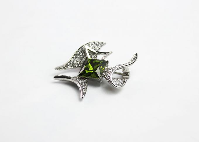Fancy Pins Rhinestone Starfish Brooch Jewelry Accessories For Anniversary