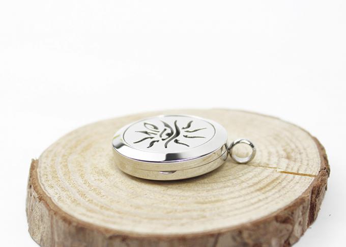 Magnetic Essential Oil Jewelry Necklace Pendant Charm Locket For Memorial