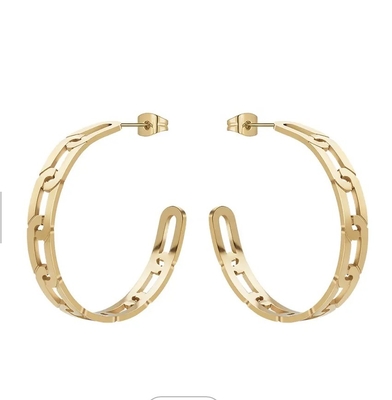 14K Gold Plated Thick Hoop Earrings Pack Chunky Hoops Set Hypoallergenic Small Hoop Jewelry