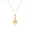 Sanfenly Gold Jewelry Sets for Women Girls Gold Layered Necklaces Chain Bracelets Knuckle Rings Gold Jewelry
