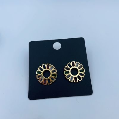 Upgrade Your Products with Polished Stainless Steel and Achieve a Luxurious Gold Look Earrings