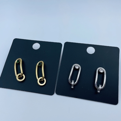 Upgrade Your Products with Polished Stainless Steel and Achieve a Luxurious Gold Look Earrings
