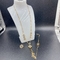 2024 New Waterproof Trendy Stainless Steel Jewelry Sets , 18K Gold ,Luxury Gift, Wholesale