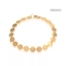 Niche Design Gold Hand Chain Round Shell Shaped Bracelets Stainless steel bangle