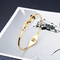 Unique niche design brand palace style diamond bracelet adjustable buckle bangle