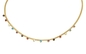 45cm Snake Bone Chain Necklace Colorful Rhinestone Tassel Pendant Necklace