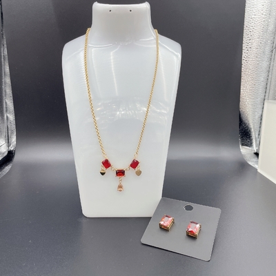 2024 New Waterproof Trendy Stainless Steel Jewelry Sets , 18K Gold ,Luxury Gift, Wholesale